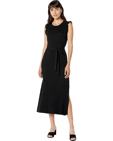 paige gardenia dress|PAIGE Women's Gardenia Sleeveless Midi Dress Ruffle Trim in .